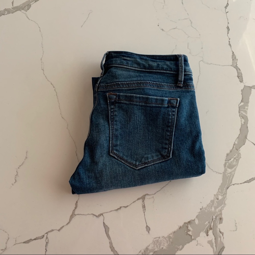 Ann Taylor Loft Curvy Skinny Jeans